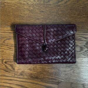 Vintage Woven Clutch or Shoulder Purse